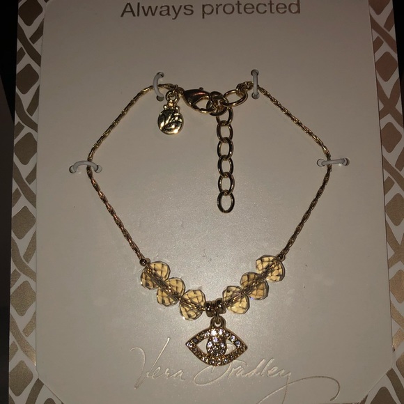 ๐ Vera Bradley gold tone bracelet NWT - Picture 2 of 7